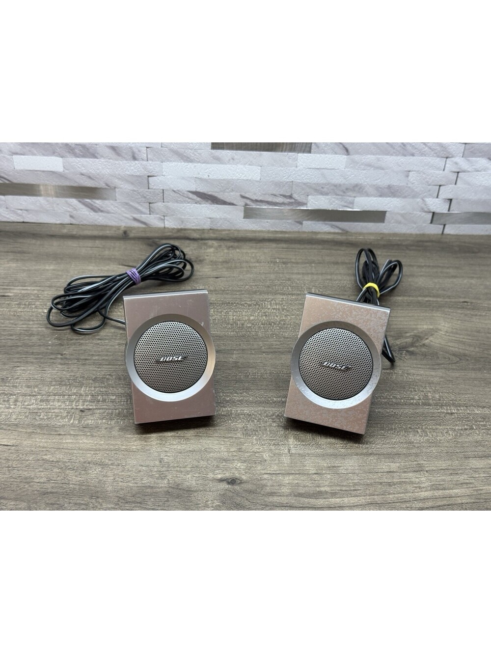 Bose Pair Companion 3 Series I Multimedia Speaker System Satellites Tested *READ